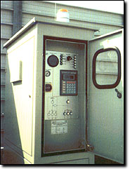 Control module for braking test on automatic central system