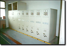 Central REC system with stationary modules